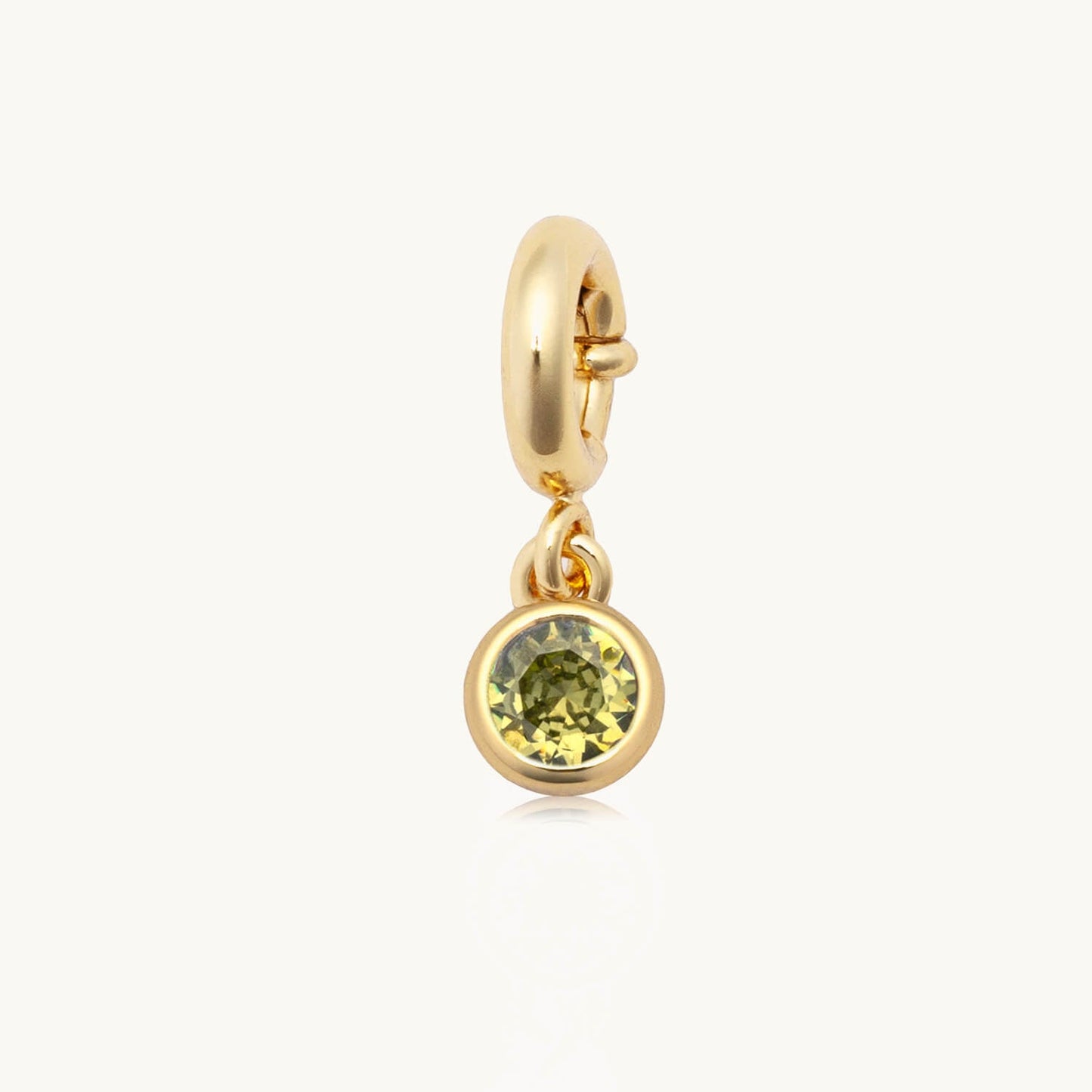 Custom August Birthstone Charm