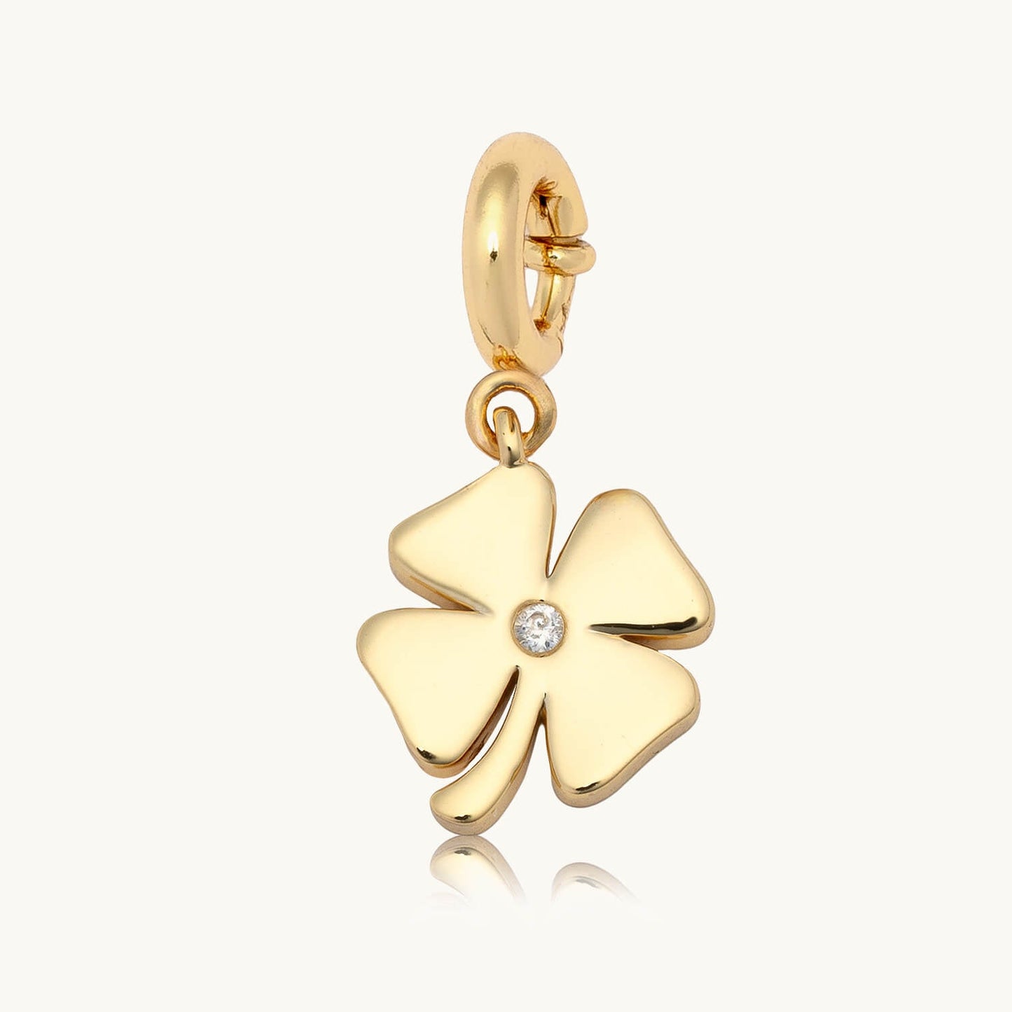 Custom Four Leaf Clover Charm