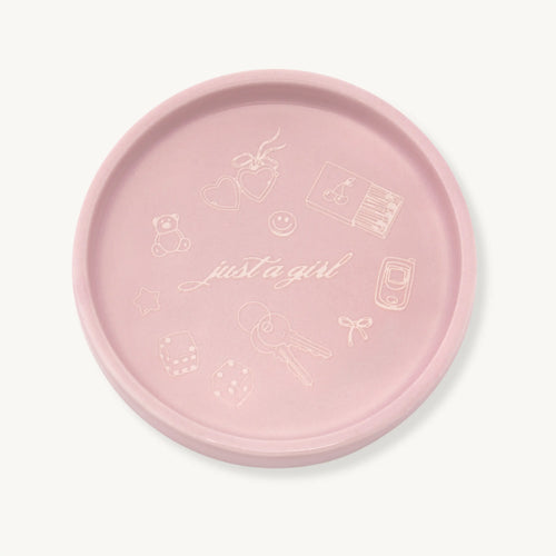 Just a Girl Jewelry Dish