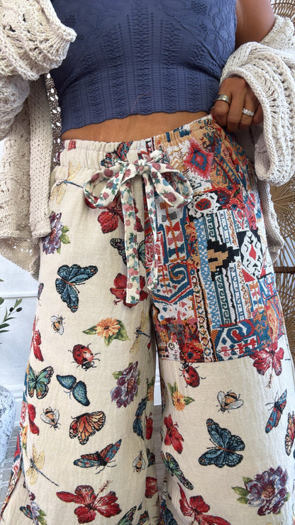 Butterfly Fields Jogger, Natural/Multi