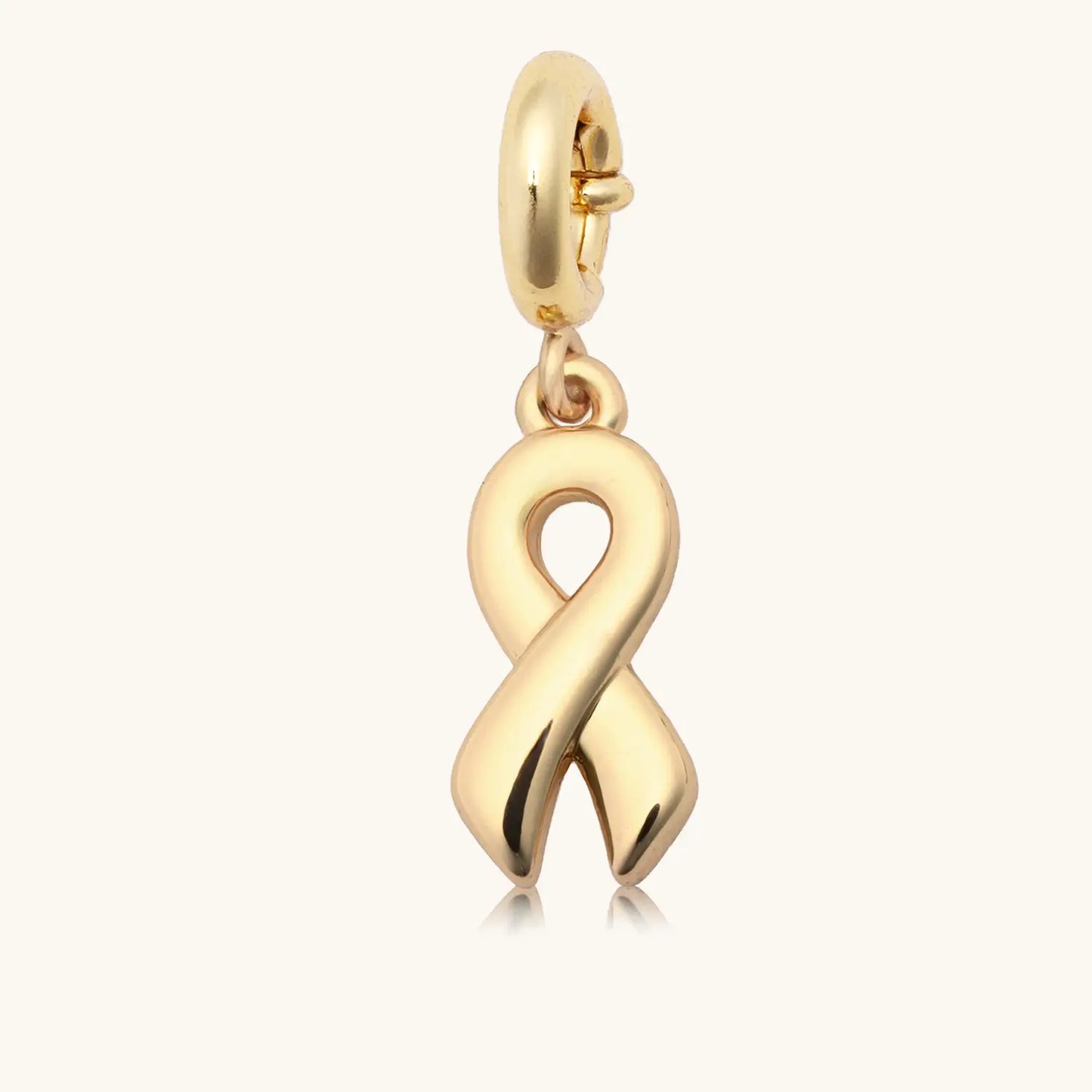 Custom Pediatric Cancer Ribbon Charm