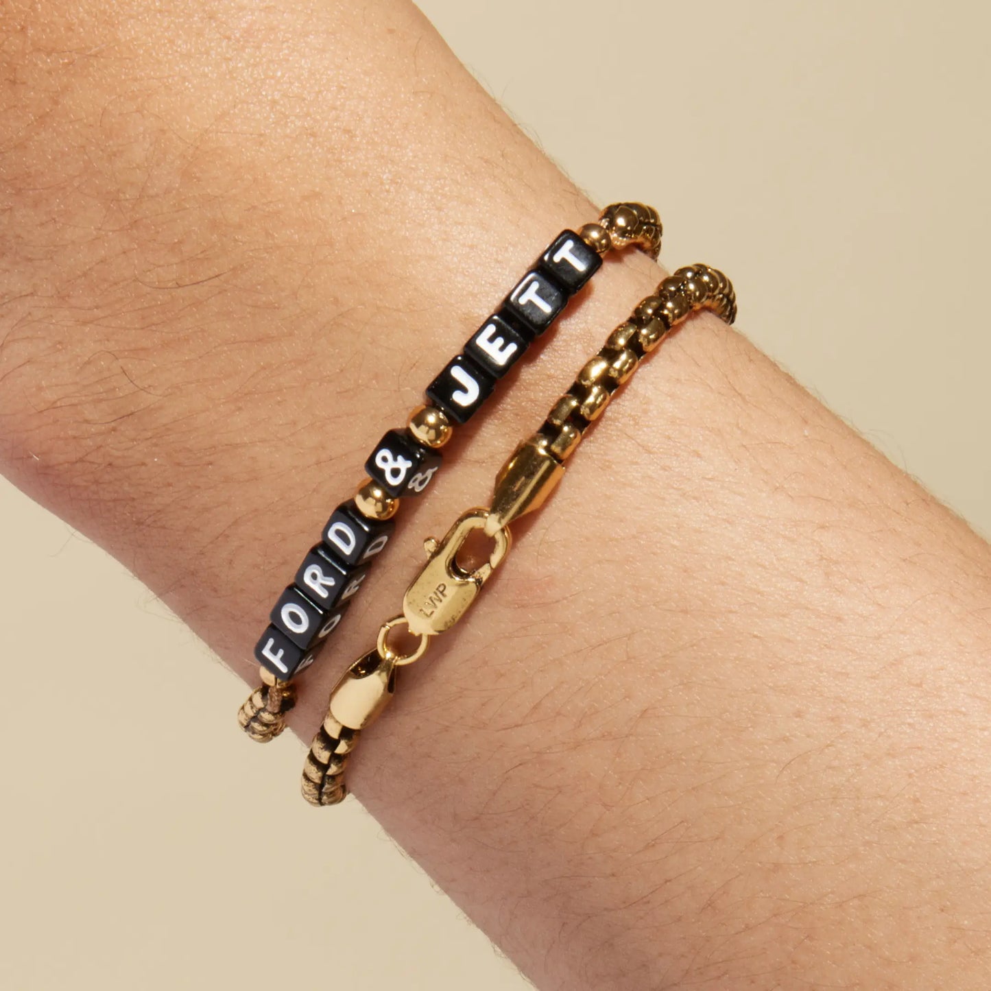 Custom Gold Antique Chain Bracelet