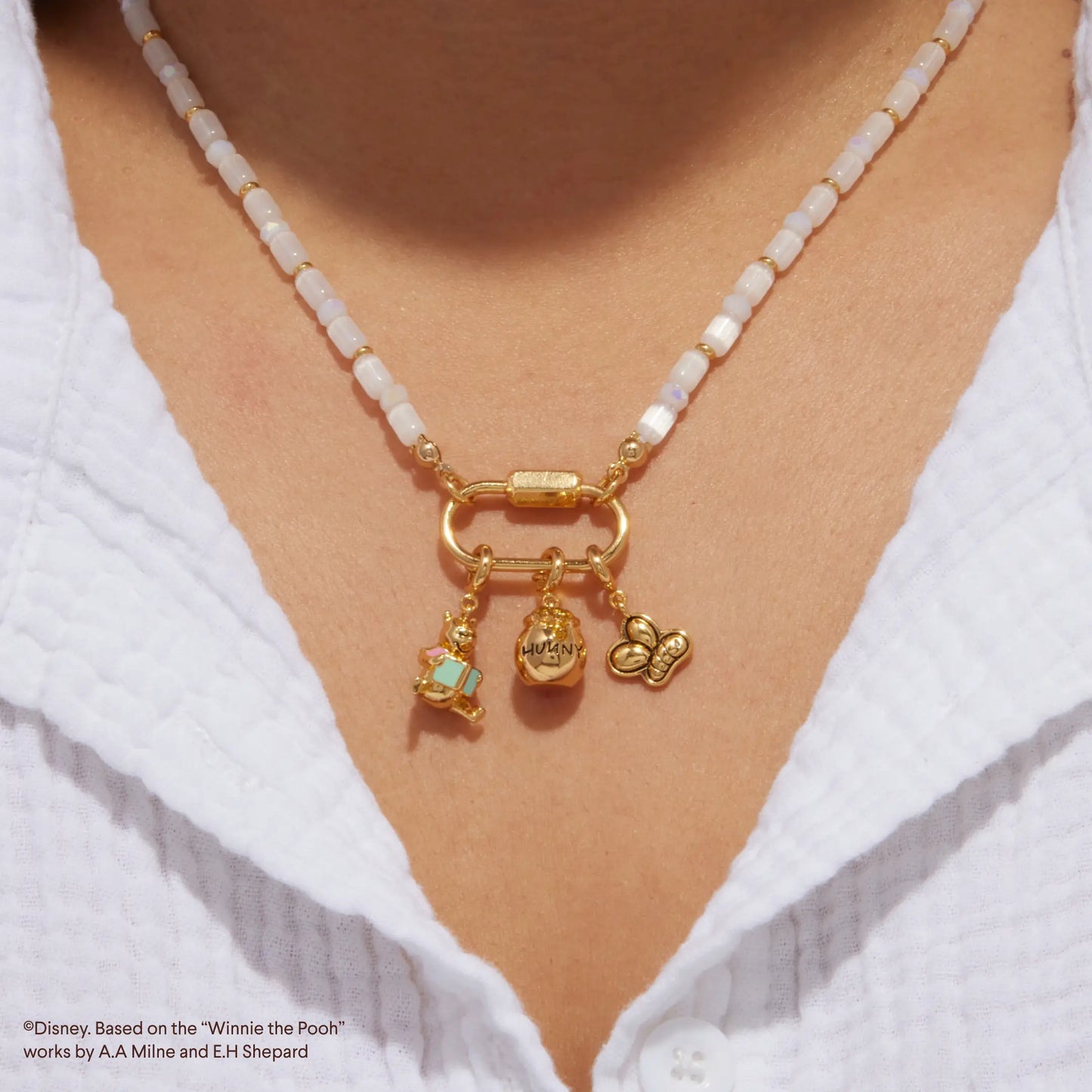 Hunny Dreams Charm Necklace Set- Disney's Winnie The Pooh