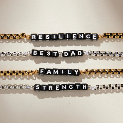 Resilience Gold Antique Chain Bracelet