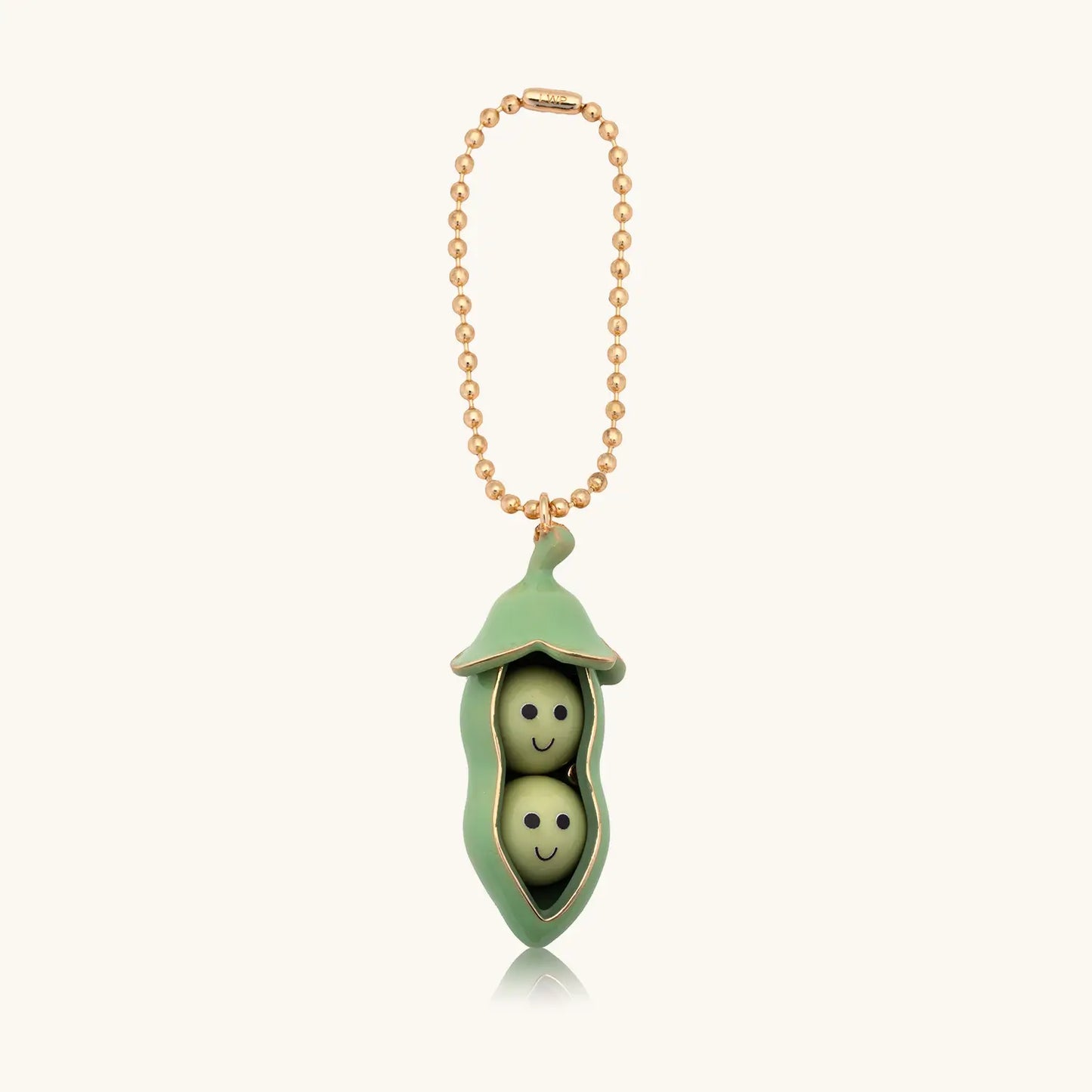 XL Two Peas in a Pod Bag Charm- Farmer's Market
