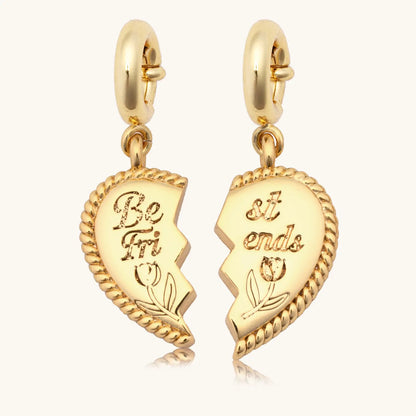 Custom Best Friends Duo Charm Set
