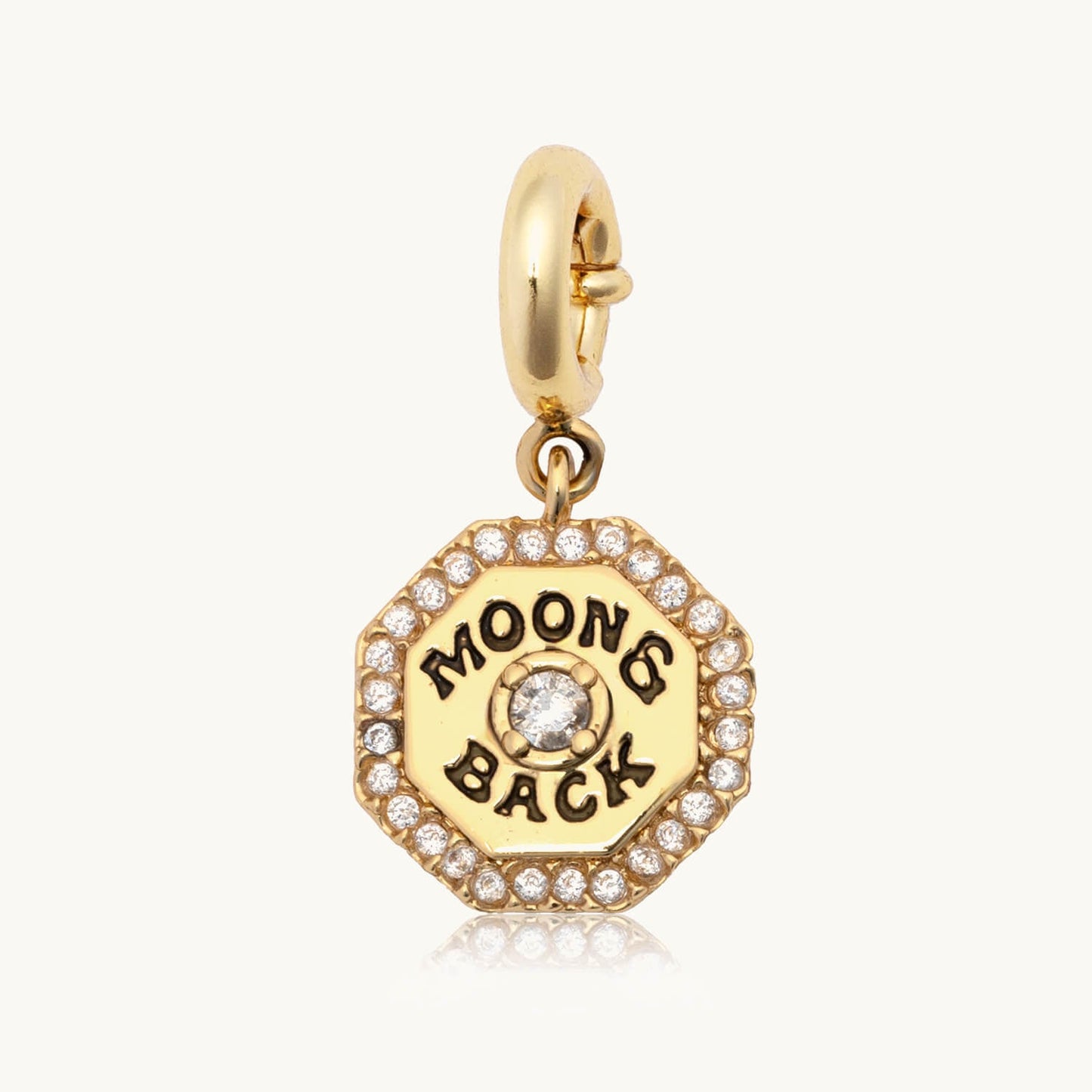 Custom Moon & Back Charm