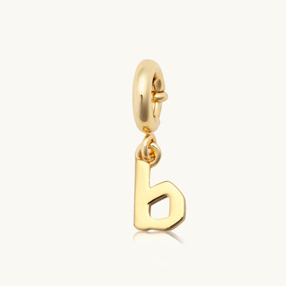 Gothic Letter Charm