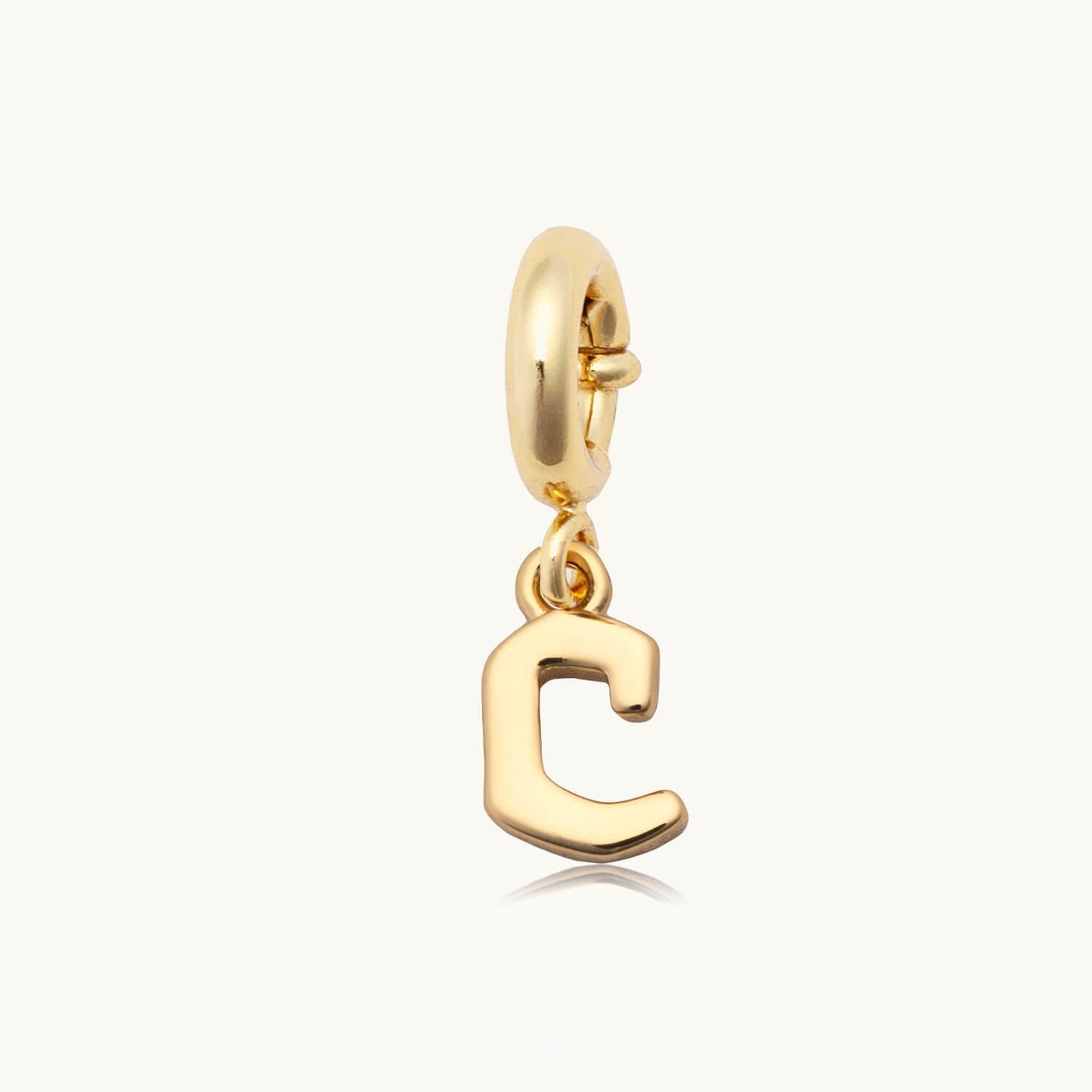 Custom Gothic Letter C Charm