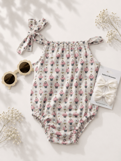 Kimora Bubble Romper - Cupcake