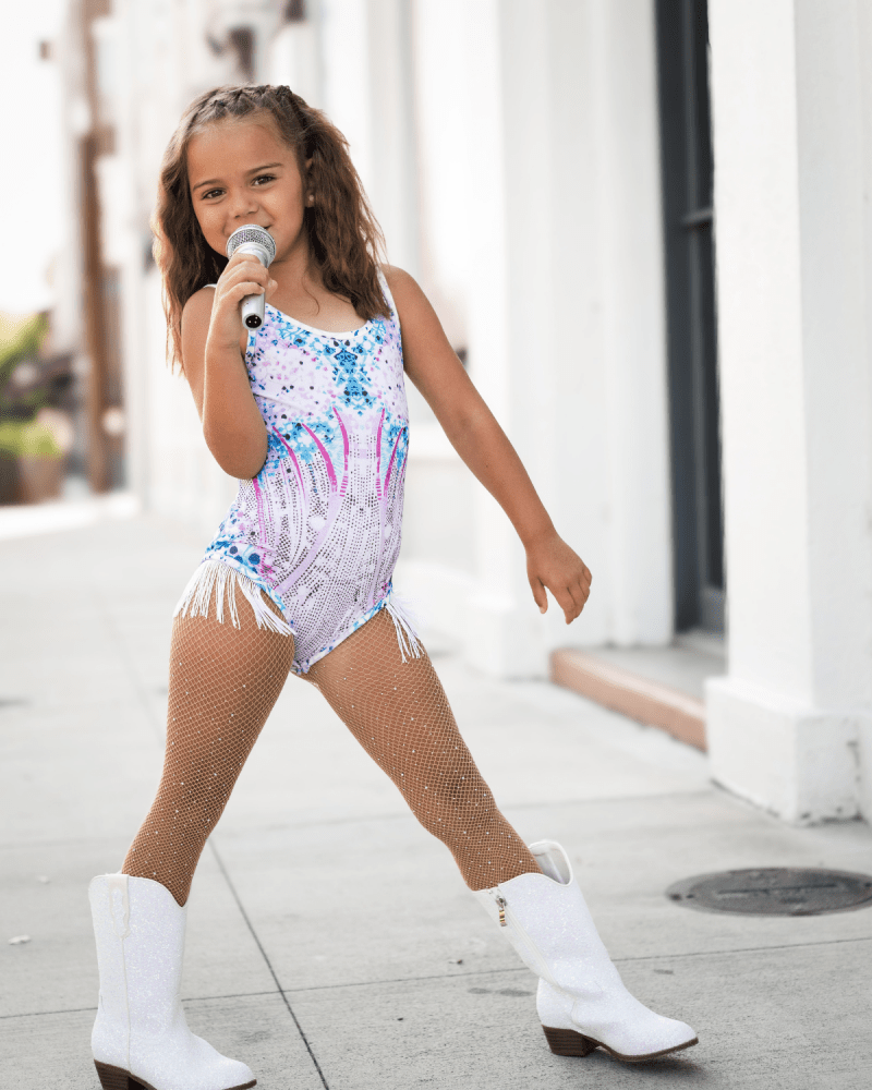 PREORDER! Pop Star Tassle Leotard