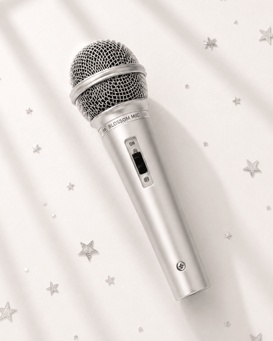 PREORDER! Silver Pop Star Microphone